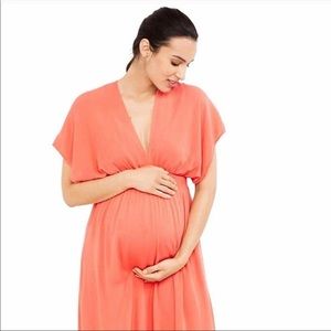 Splendid maternity maxi dress